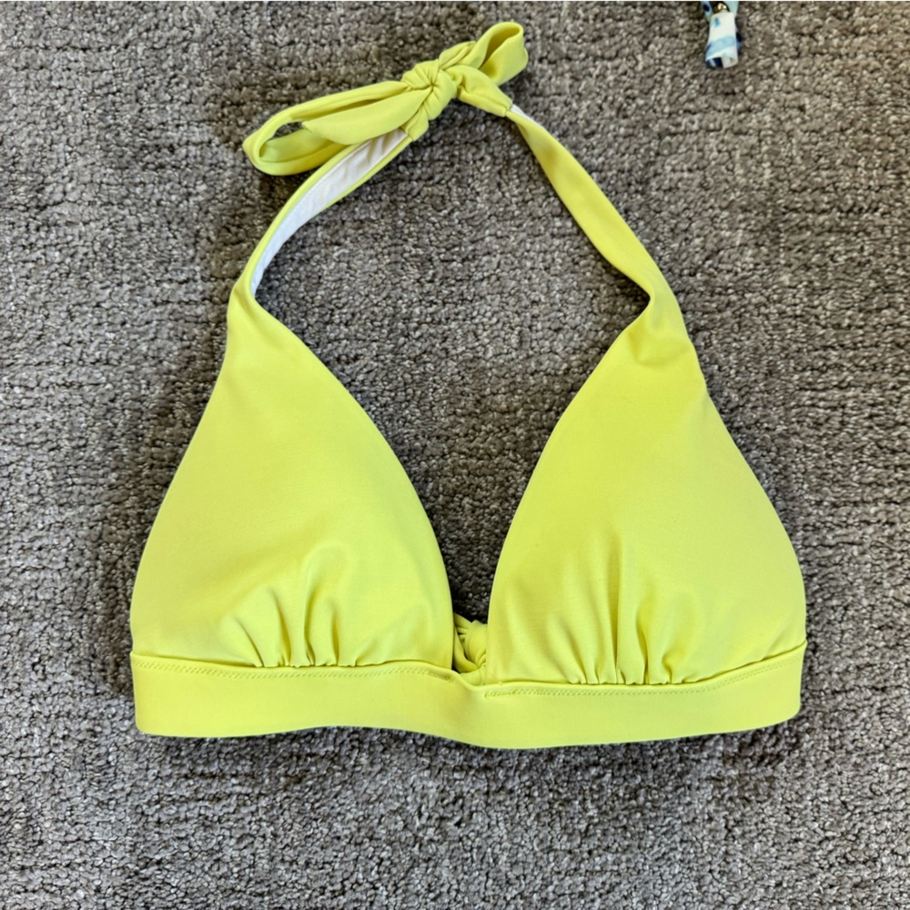 Victoria's Secret Bundle Padded bikini tops Blue and White Tie-Dye Bright yellow - Picture 3 of 8